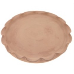 تصویر کد ۱۵۱ سینی لب چین ۳۵ سانتی  تزئینی(سنگین) سفال