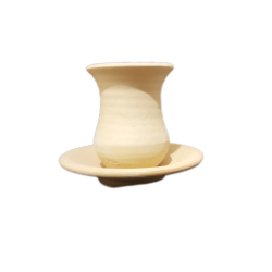 تصویر کد ۹۸ فنجان و نلبکی کمر باریک بدون دسته