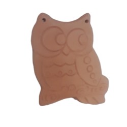 تصویر کد۲۴۴  جغد دیوار کوب  سایز سه سفال